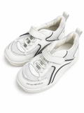 Emporio Armani White Logo Trainers EU 25 children