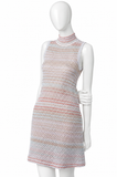 Missoni Metallic Knit Sequins Sleeveless Dress – Size 42 ladies