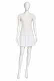 TOM FORD WHITE SHINY SILKY T SHIRT SIZE M MEDIUM LADIES