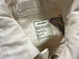 Zadig and Voltaire kioky stretch denim snake embroidered jacket size M medium ladies