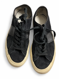 Tom Ford Black Suede & Leather Low-Top Trainers – Size 8.5 men
