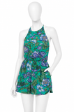 Zimmermann zimmermann Floral Silk & Cotton Romper Playsuit Size 0 XS ladies