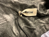 Zadig & Voltaire creased effect leather jacket Size 40 ladies
