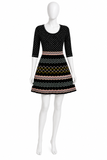 M Missoni Knit Black Dress size I 42 ladies