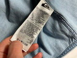 Quiksilver Boys’ Short-Sleeve Denim Shirt – Size XS / Age 8 years children
