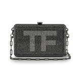 Tom Ford Crystal-Embellished Mini Clutch Bag with extra strap Handbag ladies