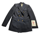 GOLDEN GOOSE NAVY BLUE DOUBLE-BREASTED BLAZER 40 Ladies
