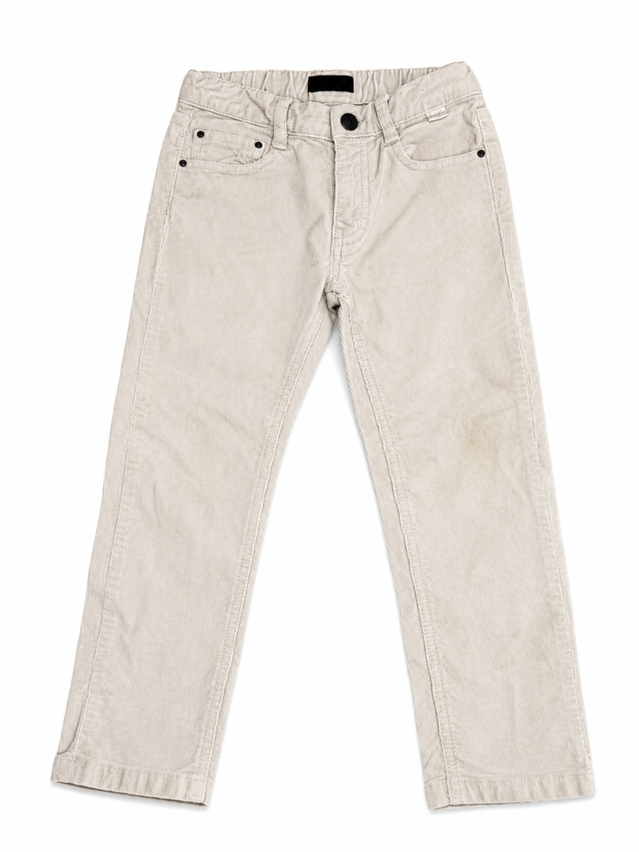 Il Gufo Beige Corduroy Trousers – 4 Years old children
