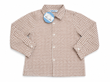 Beeboon Boys Long Sleeve Gingham Shirt size 4 years children