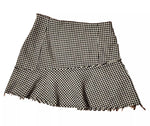 ZARA Trafaluc Collection Houndstooth Mini skirt Size S small ladies