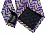 Missoni Multicolour Zigzag Silk Tie – Made in Italy men