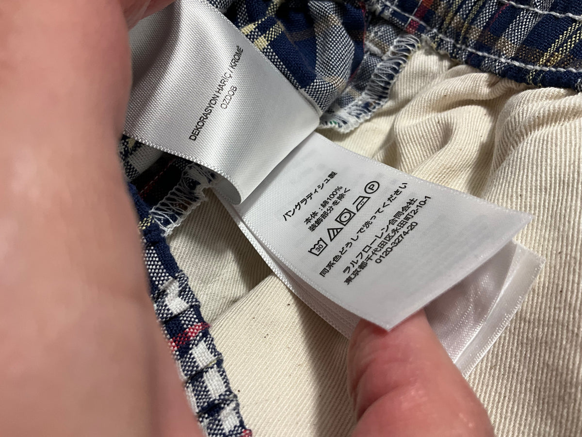 Polo Ralph Lauren Boys Plaid Bermuda Shorts 8 years children