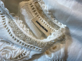 Zadig&Voltaire Temper Voile Embroidered Tunic Blouse Size M medium ladies
