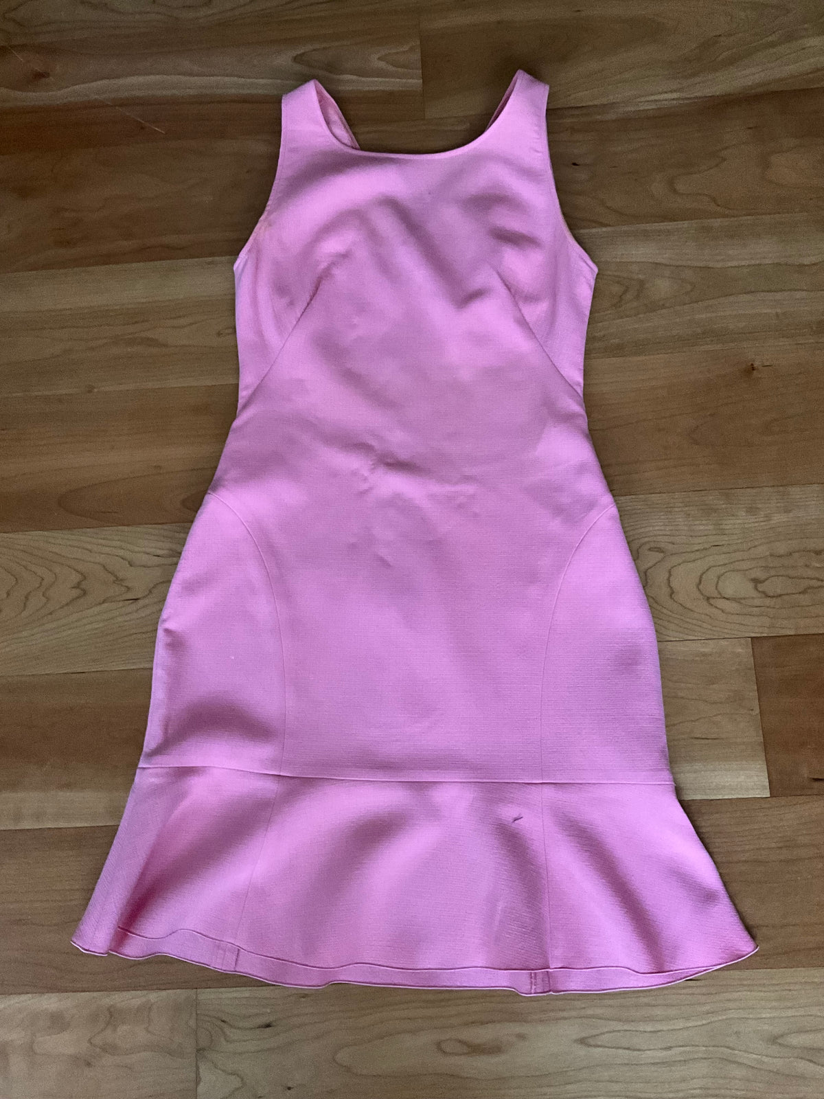 $1,900 Emilio Pucci Pink Virgin Wool Sexy Shift Dress I 38 UK 6 US 4 ladies