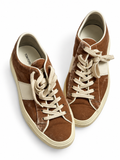 Tom Ford Men’s Velvet & Leather Low-Top Sneakers – Size UK 9 / EU 43 men