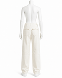 Polo Ralph Lauren The Ricky Pant Ecru Cotton Trousers – Size US 6 ladies