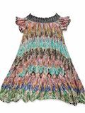 Missoni Multicolour Off-the-Shoulder Printed Dress – IT 42 ladies