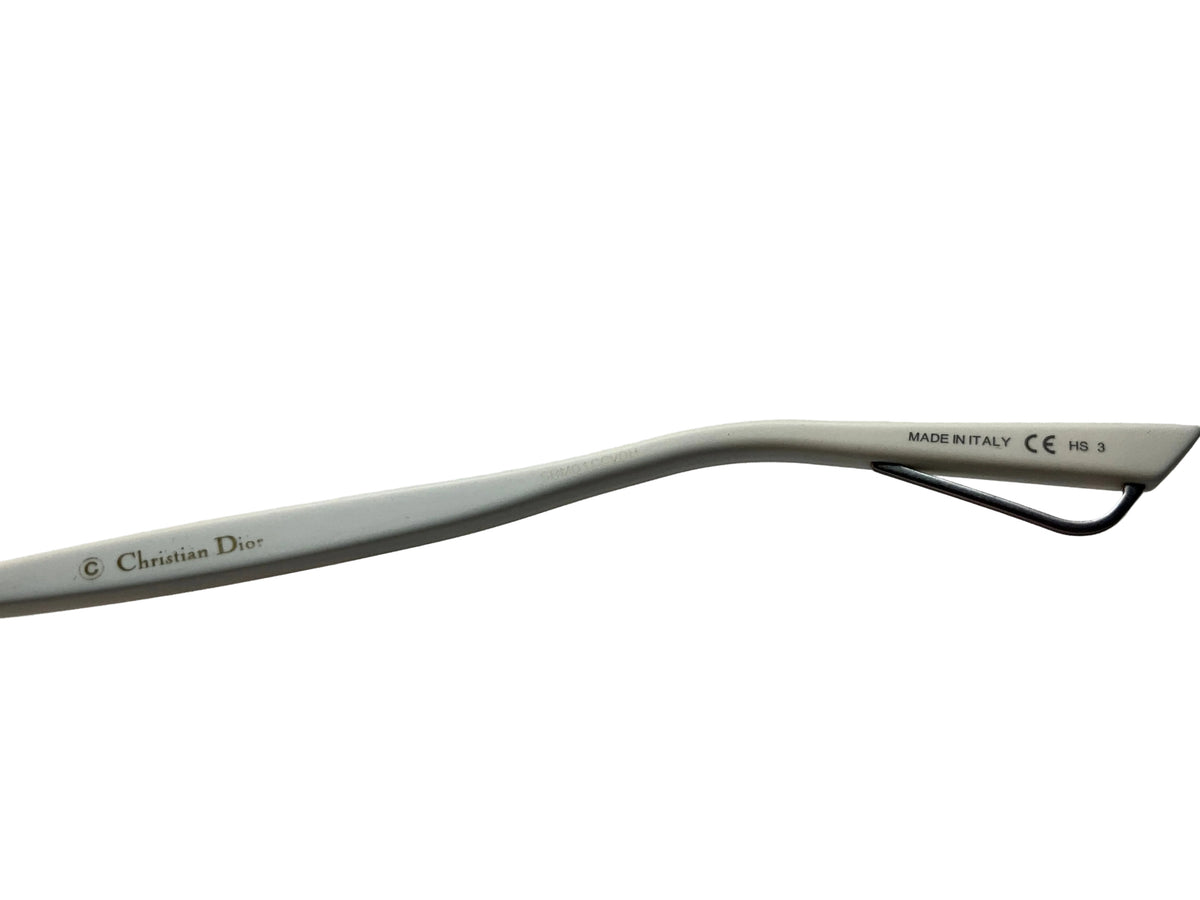 Christina Dior Technologic Sunglasses Silver White ladies