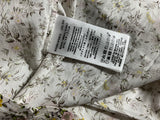 BONPOINT GIRLS’ TEEN  Hand embroidered LIBERTY FLORAL BLOUSE SIZE 14 YEARS children