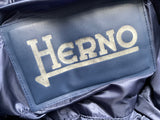 Herno Lightweight dawn feathers blue down bomber jacket Size 52 men
