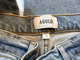 AGOLDE High Waisted Straight Leg Jeans Size 28 ladies