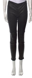 THE ROW SKINNY MOTO LEATHER LEGGING PANTS TROUSERS SIZE S SMALL LADIES