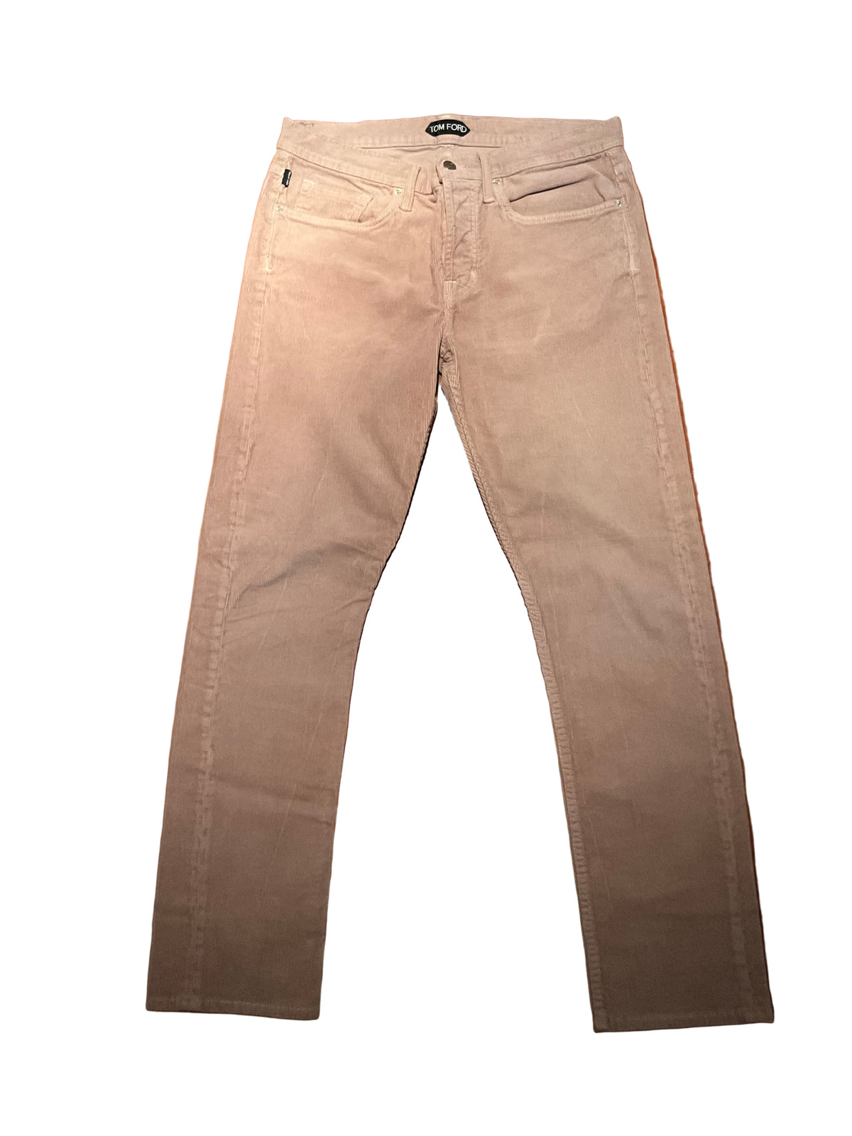 TOM FORD - Slim-Fit Stretch-Cotton Corduroy Trousers size 33 Men