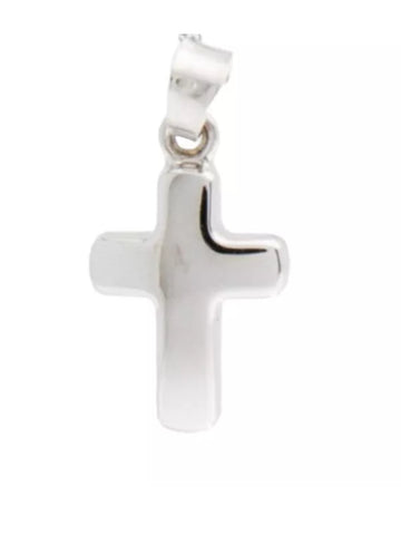 14K 585 14ct White Gold Jerusalem Cross Pendant ladies