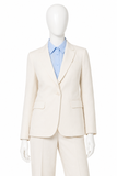 Weekend Max Mara Ecru Linen & Cotton Trouser Suit ladies