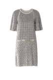 CHANEL 2015 Knit Lurex Dress  – Size F 38 – ladies