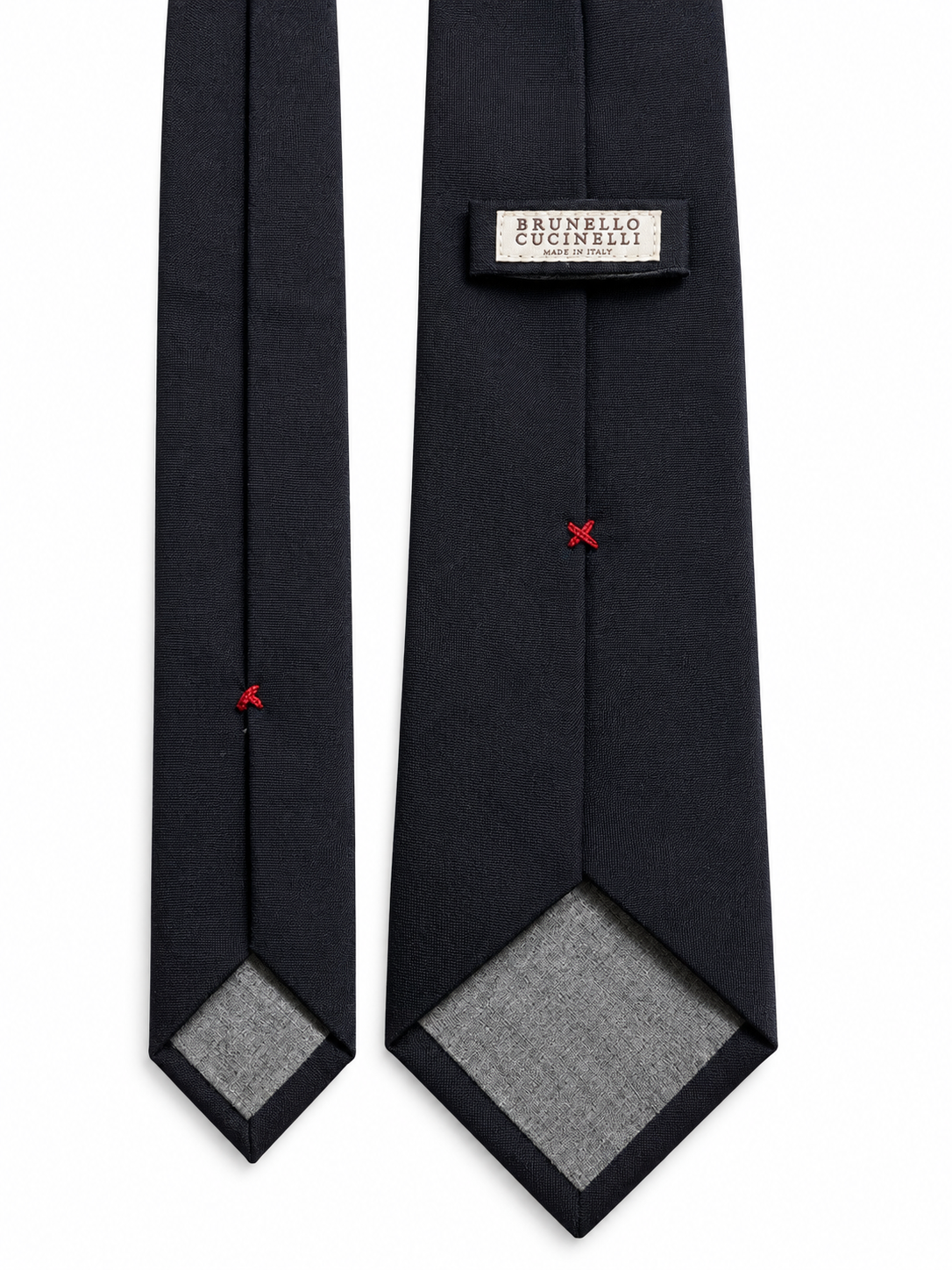 Brunello Cucinelli Men’s Black Wool Tie men
