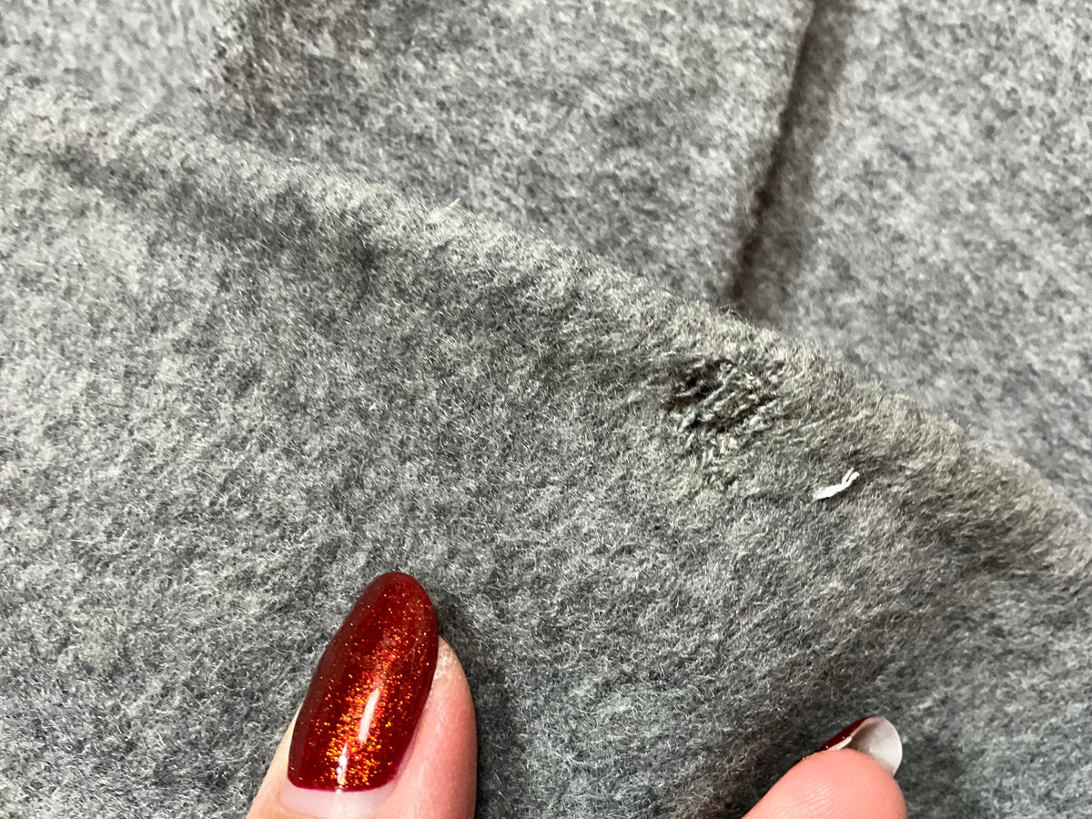 'S by Max Mara Grey Wool & Cashmere Wrap Coat Size US 6 UK 8 F 38 ladies