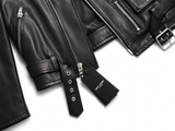 Saint Laurent Motorcycle Leather Jacket size F 40 ladies