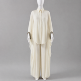 Brunello Cucinelli Silk Monili Asymmetric Shirt size S ladies