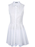 Alexander McQueen Sleeveless Shirt Dress ladies
