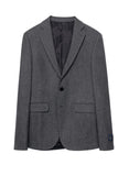 ZADIG & VOLTAIRE Viks Wool Grey Jacket Blazer size 50 men