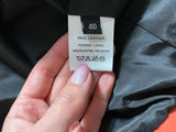 Benedetta Novi Distressed Leather Biker Jacket – Size IT 40 / UK 8/US 4 ladies