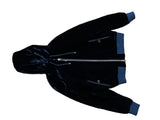Tom Ford Navy Blue Velvet hoodie jacket size M medium men