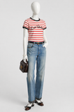 Chez Valentino cotton jersey T-shirt ladies