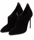 TOM FORD Velvet ankle boots heels Size 37.5 UK 4.5 US 7.5 ladies