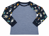 John Lewis Boys’ Space Print Pyjama Set – Age 7 Years children