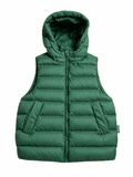 Zara Kids Green Hooded Puffer Vest / Gilet – 6–7 Years / 122 cm children