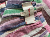 Xirena Striped Linen Blend Flutter Sleeve Blouse – Size S ladies