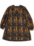 Zadig & Voltaire Défilé Ramela Python Print 100% Silk Dress Size S ladies