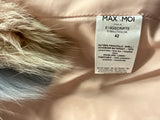 Max & Moi Fox Fur Multicolour Vest Size F 42 ladies
