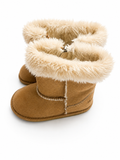 Miki House Kids Faux Fur Boots children