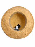 Prada Wide Brim Straw Sun Hat ladies