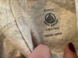 Petit Bateau Organic Cotton Wrap Bodysuit 6 months children