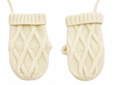 Tartine et Chocolat Cable-Knit Mittens Gloves size 3 years children