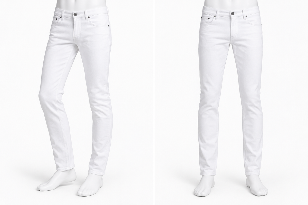 Dolce & Gabbana Men’s White Slim Fit Jeans – Size IT 50 men